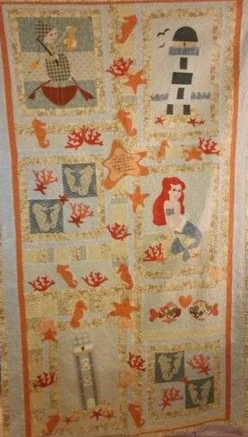 patchwork coperta ariel