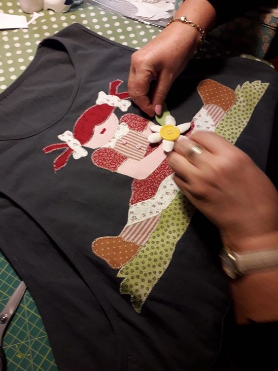 patchwork maglietta