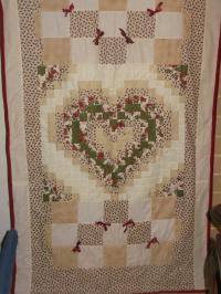 patchwork coperta mamma