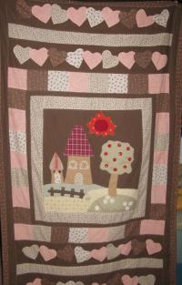 patchwork coperta casa