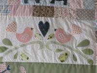 patchwork coperta carrozzina
