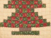 alberto di Natale in patchwork