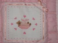 coperta neonato con orsetto